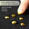 BAZIC Brass (Gold) Thumb Tacks, 200 Count, for Cork Boards Bulletin